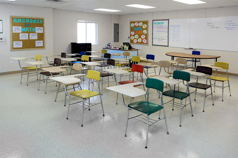 An educational classroom by Mobilease Modular Space in Pedricktown, NJ