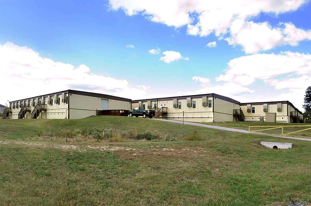Modular government facility with HVAC systems in the USA