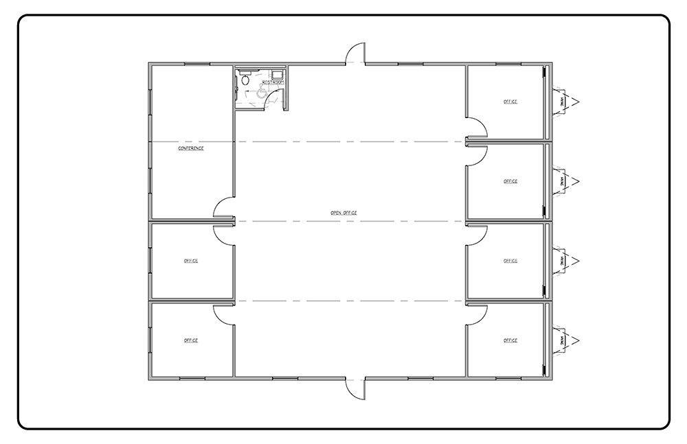Flexspace plans by Mobilease Modular Space in Pedricktown, NJ